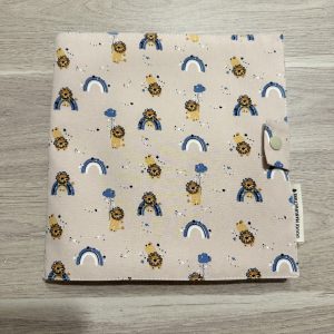 Cahier de coloriage lavable Lion Beige