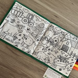 Cahier à colorier lavable Corrézien