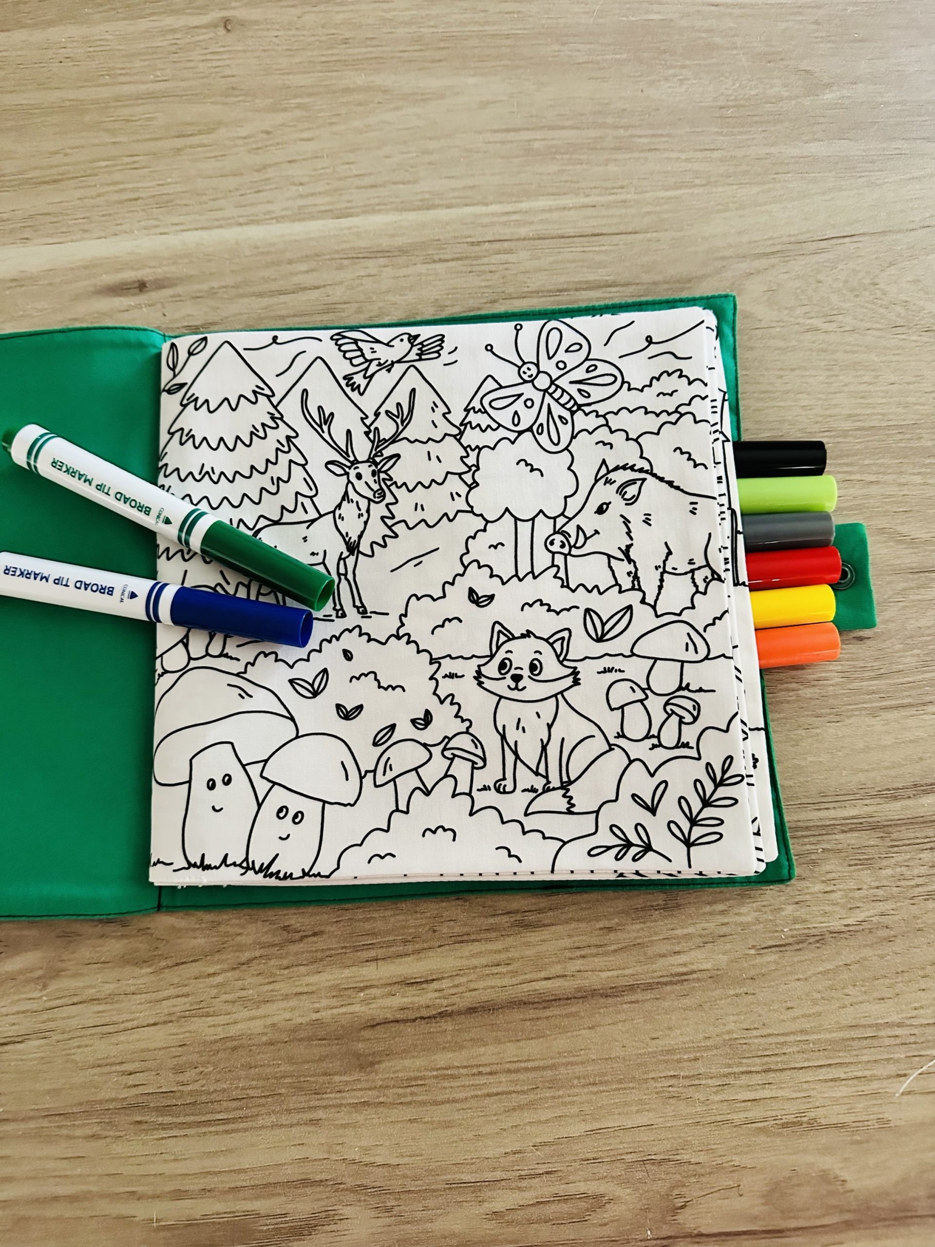 Cahier à colorier lavable Corrézien – Image 2