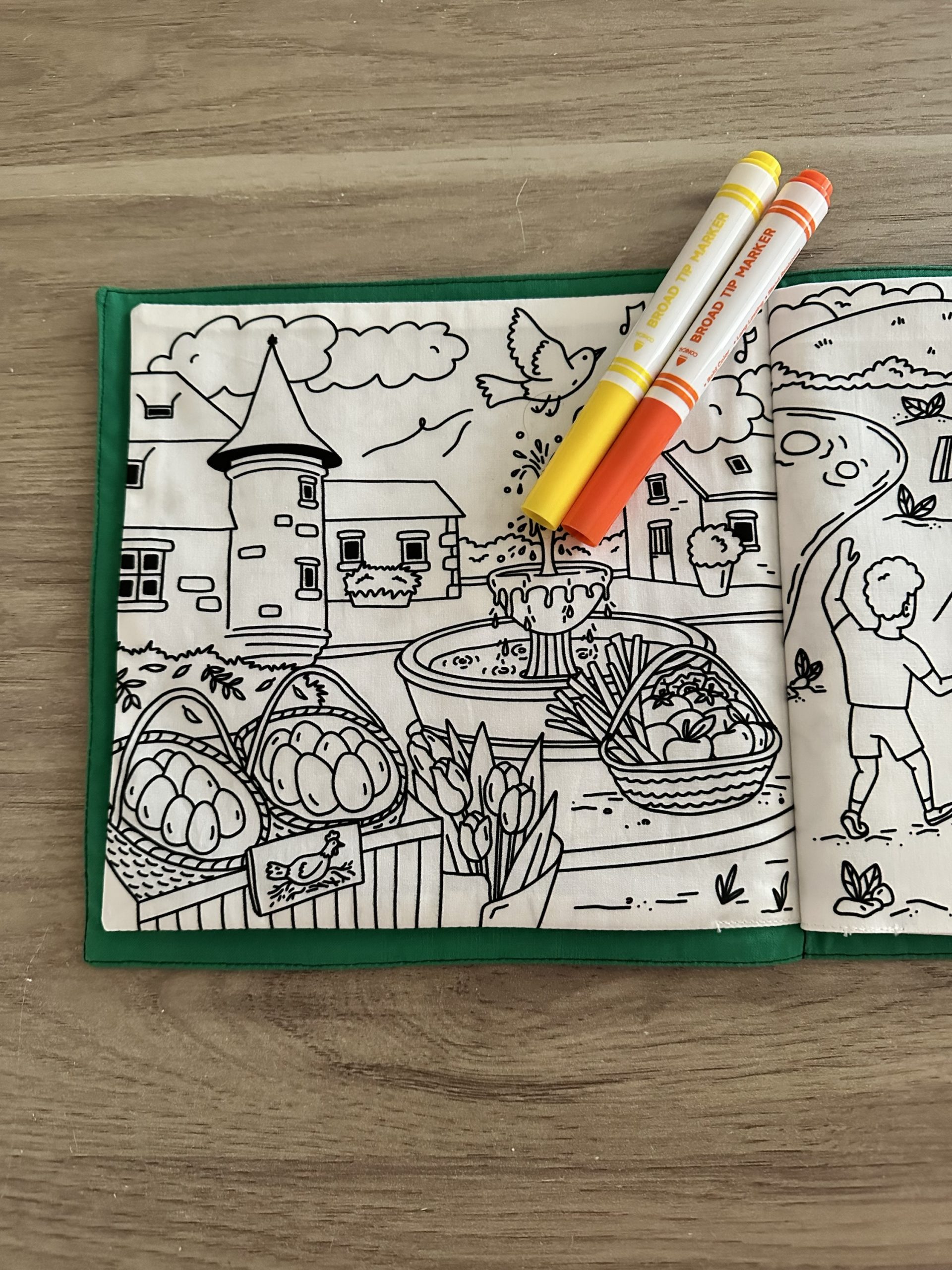 Cahier à colorier lavable Corrézien – Image 3